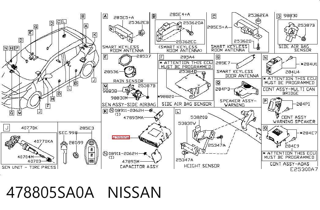478805SA0A Nissan/Infiniti