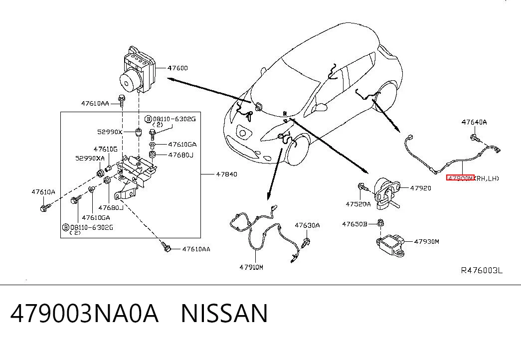 479003NA0A Nissan/Infiniti