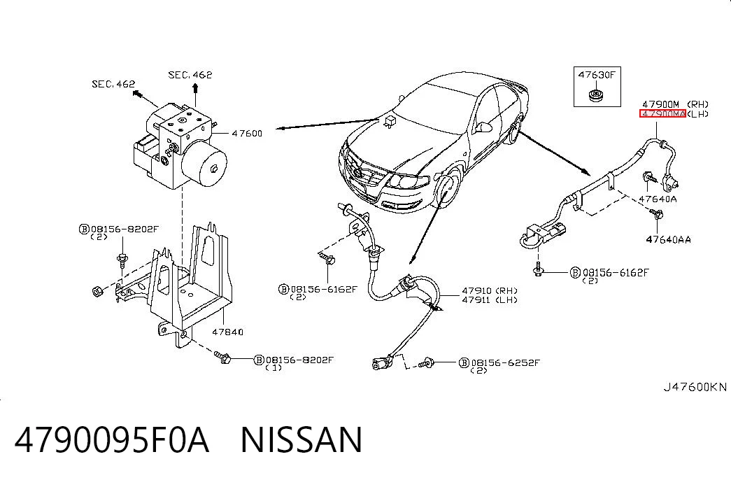 4790095F0A Nissan/Infiniti