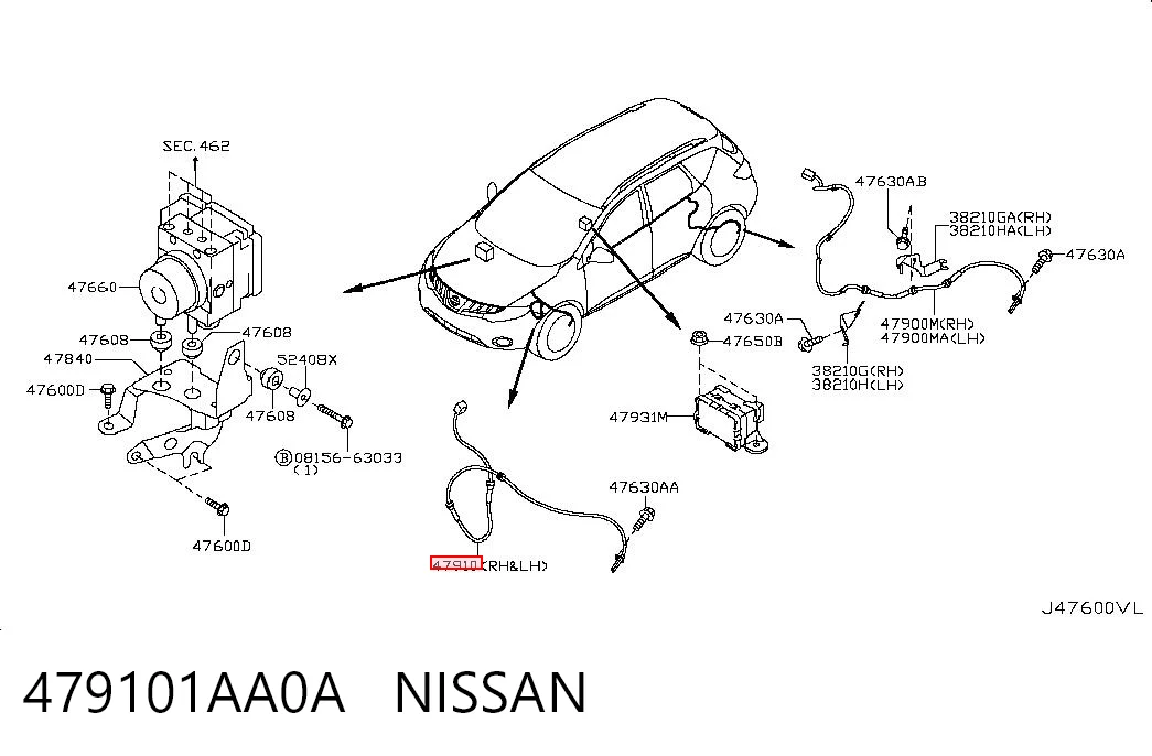 479101AA0A Nissan/Infiniti