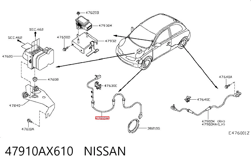 47910AX610 Nissan/Infiniti