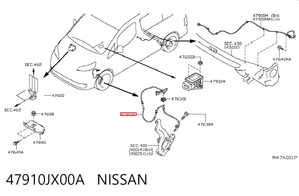 47910JX00A Nissan/Infiniti