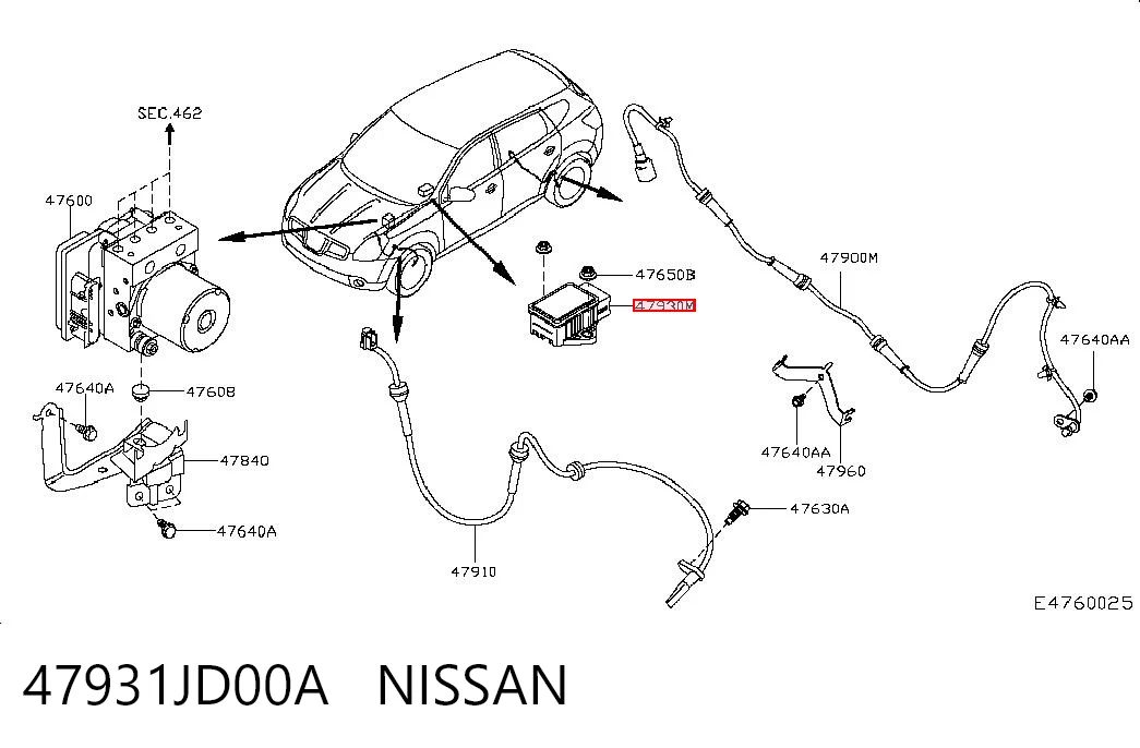 47931JD00A Nissan/Infiniti