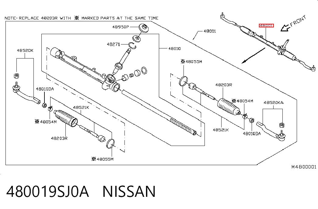 480019SJ0A Nissan/Infiniti