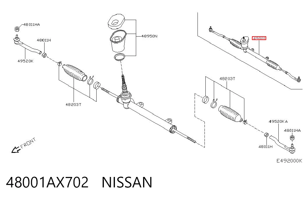 48001AX702 Nissan/Infiniti