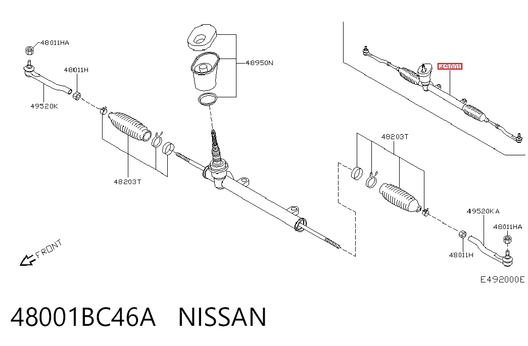 48001BC46A Nissan/Infiniti
