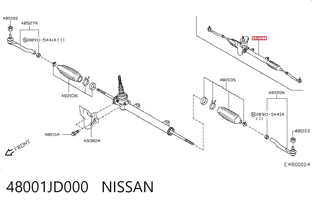 48001JD000 Nissan/Infiniti