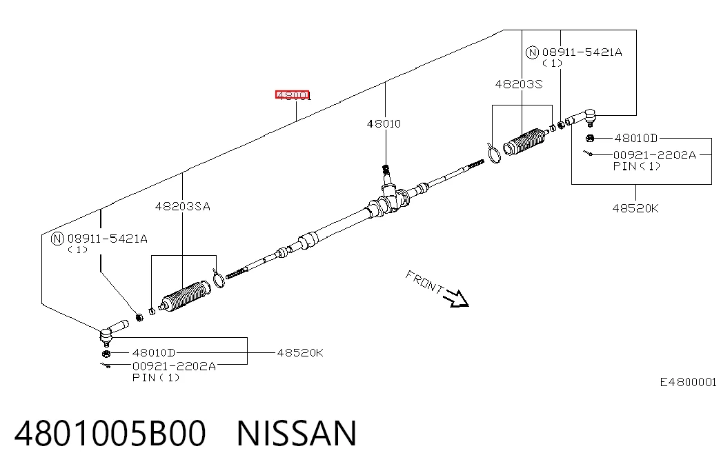 Engranaje de dirección Nissan Micra hatchback (K11) (1992 - 2003) precio, desde 40,16 EUR