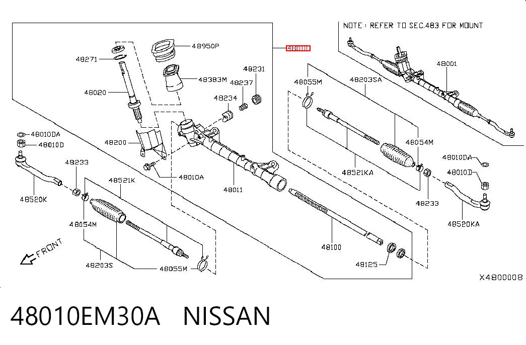 48010EM30A Nissan/Infiniti