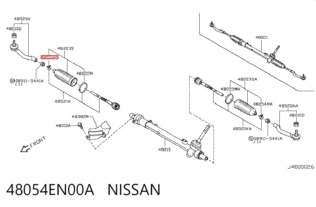 48054EN00A Nissan/Infiniti