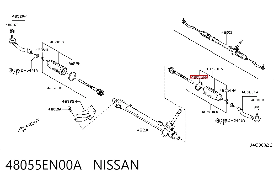 48055EN00A Nissan/Infiniti
