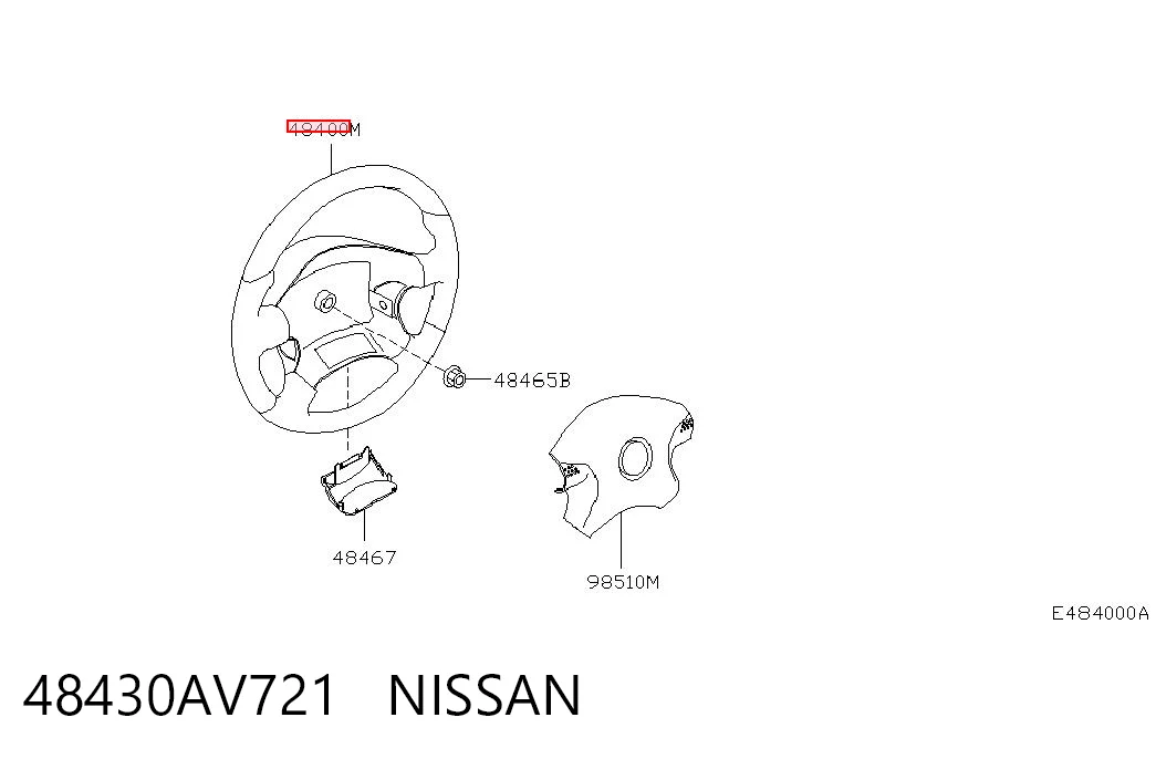 Volante multifuncion Nissan Terrano II (1993-2006)