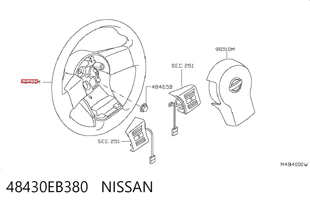 Comprar Volante Nissan Navara D40 a bajo precio