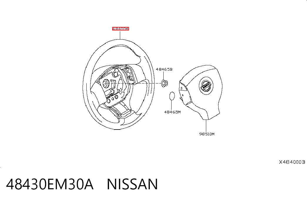 Comprar Volante Nissan Tiida  C11X a bajo precio