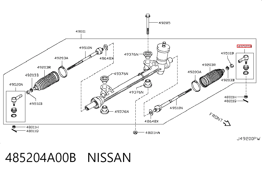 485204A00B Nissan/Infiniti