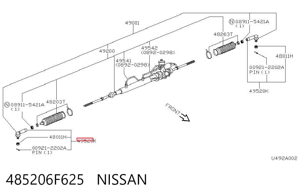 485206F625 Nissan/Infiniti