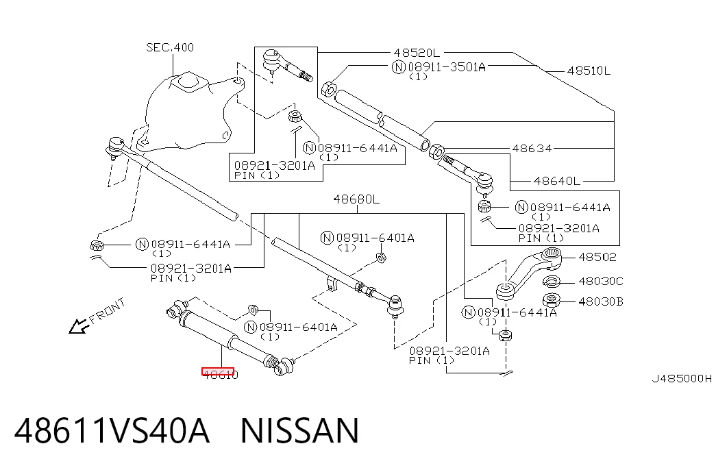 48611VS40A Nissan/Infiniti