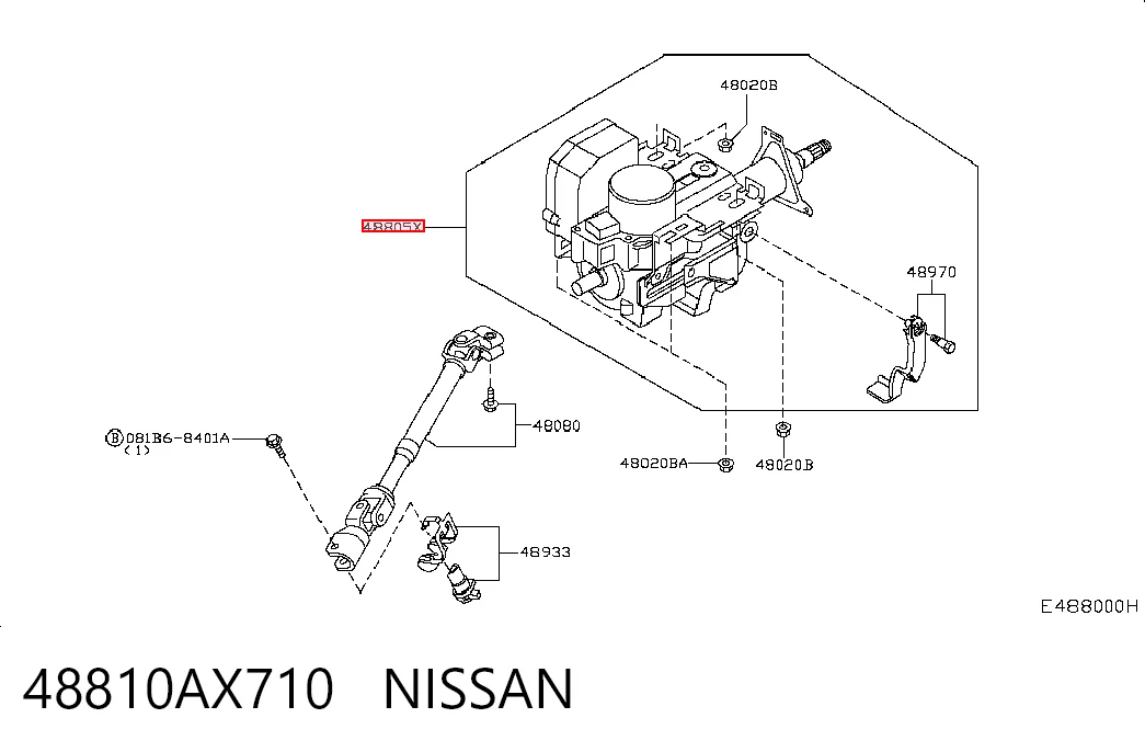  Columna dirección Nissan Micra 