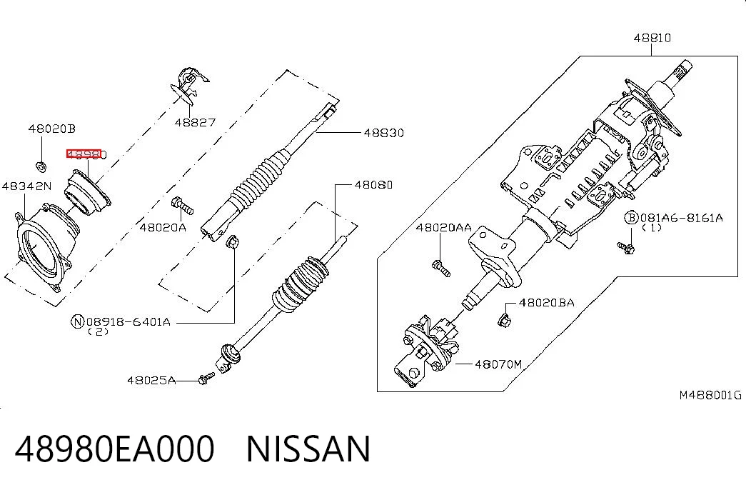 48980EA000 Nissan/Infiniti