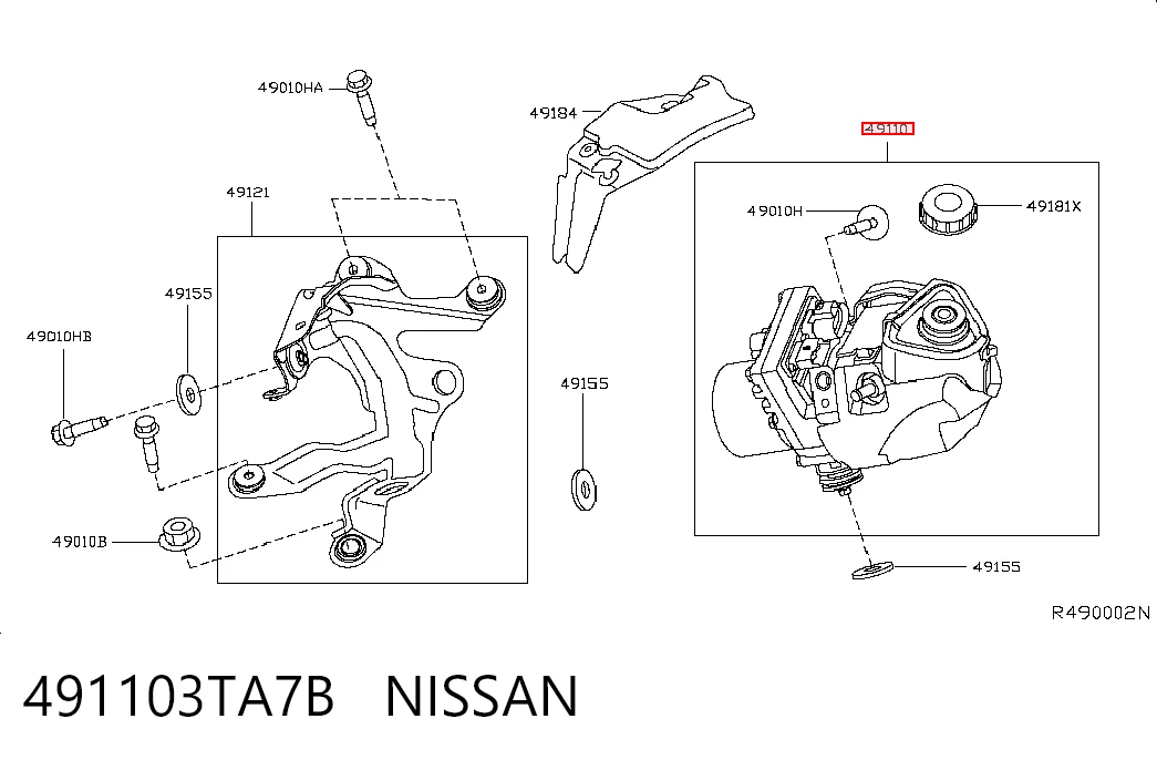  Bomba de dirección Nissan Altima 
