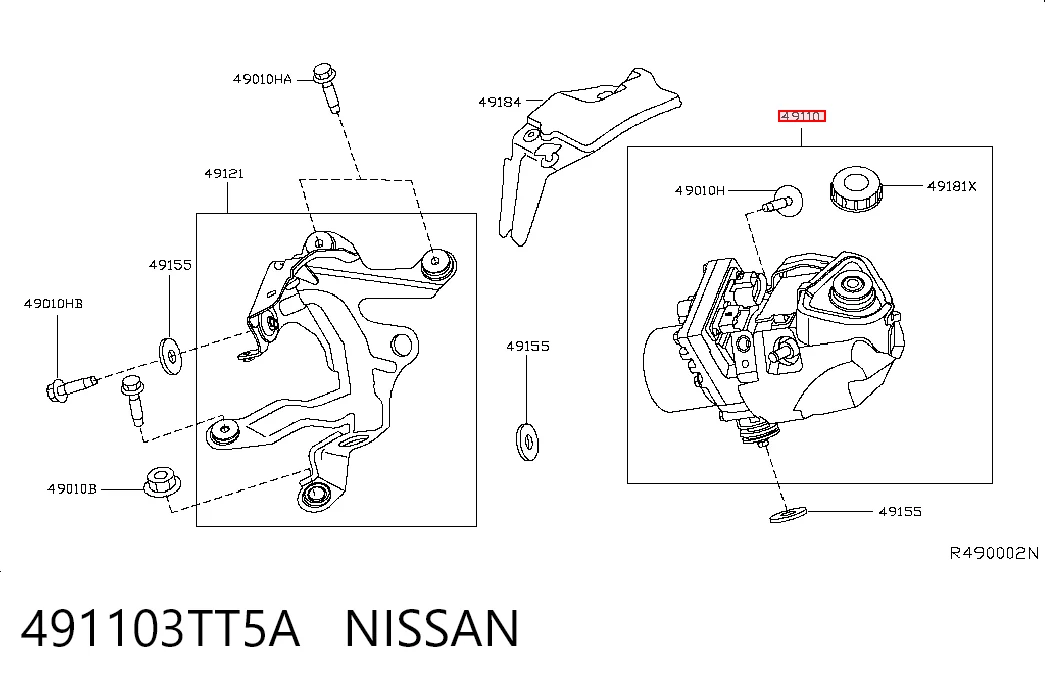 Bomba de dirección hidráulica Nissan Altima L33