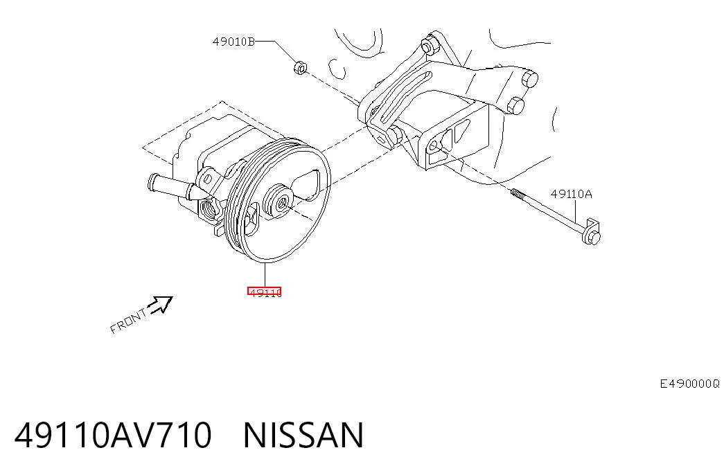 49110AV710 Nissan/Infiniti