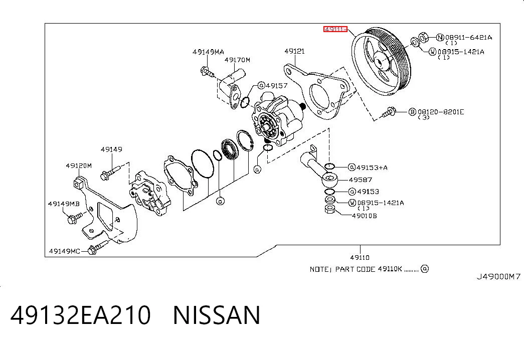 49132EA210 Nissan/Infiniti