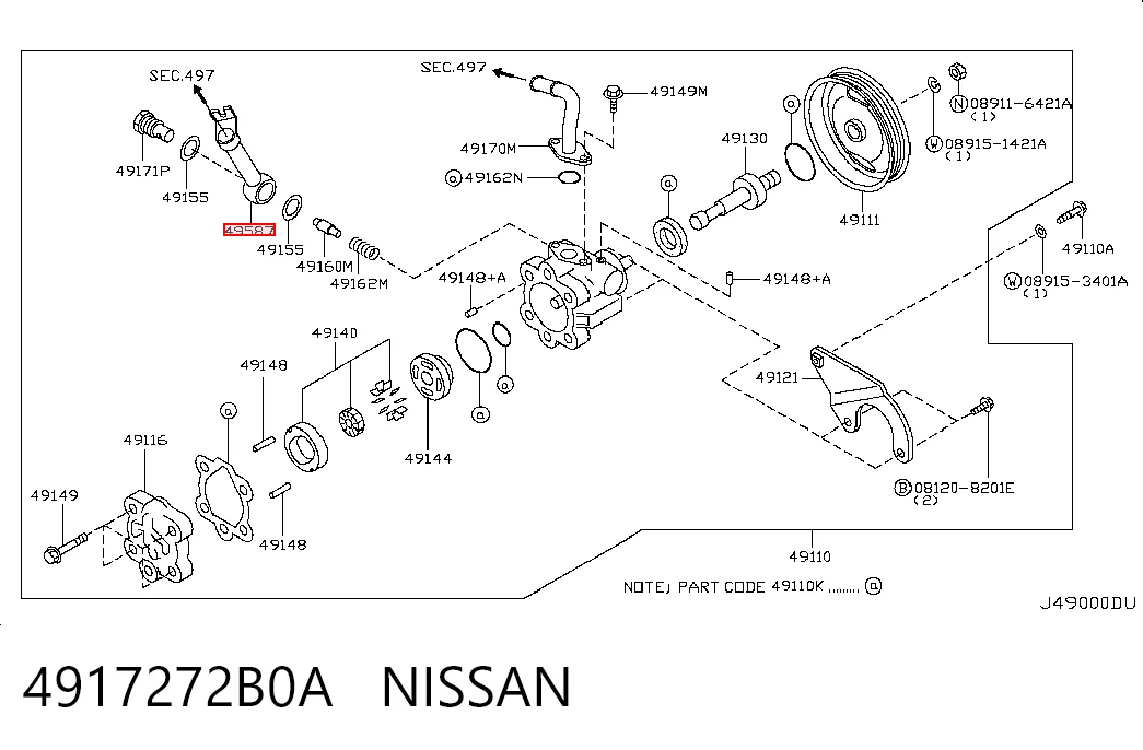 4917272B0A Nissan/Infiniti