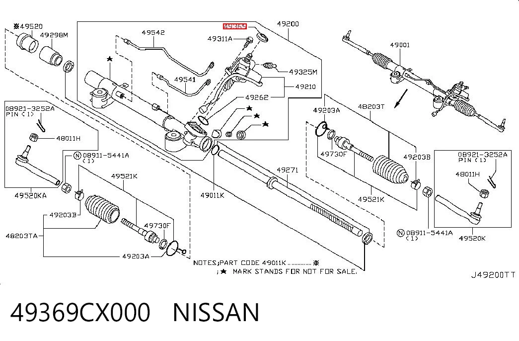 49369CX000 Nissan/Infiniti