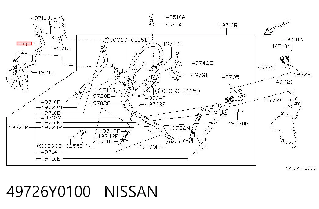 49726Y0100 Nissan/Infiniti