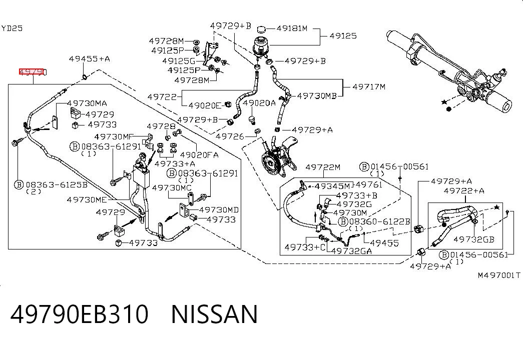 49790EB310 Nissan/Infiniti