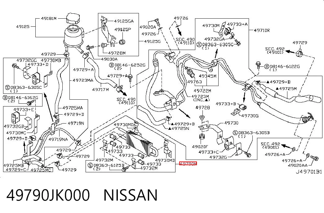49790JK000 Nissan/Infiniti
