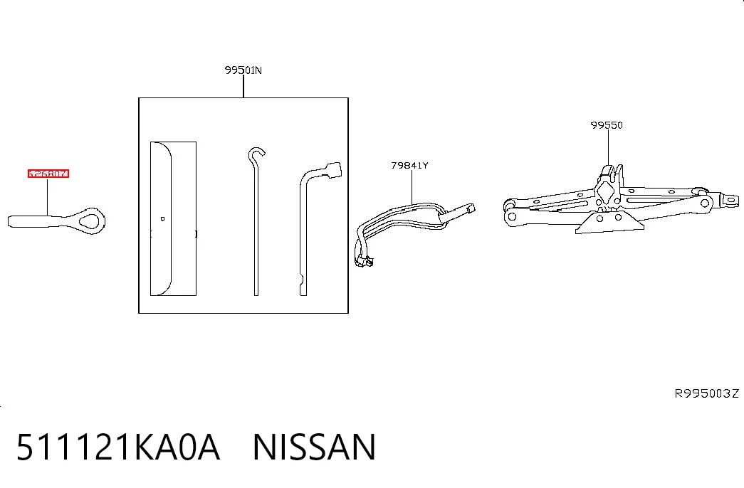 511121KA0A Nissan/Infiniti Enganche de bola de remolque