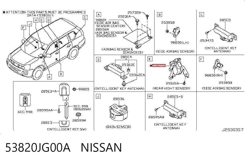 53820JG00A Nissan/Infiniti