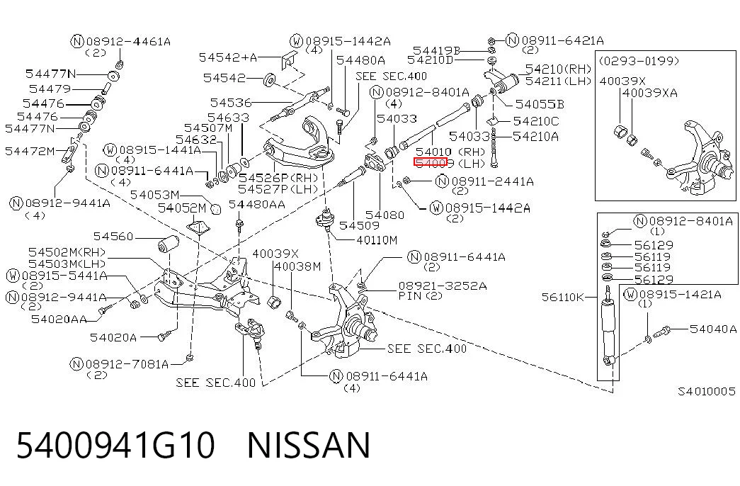 5400941G10 Nissan/Infiniti