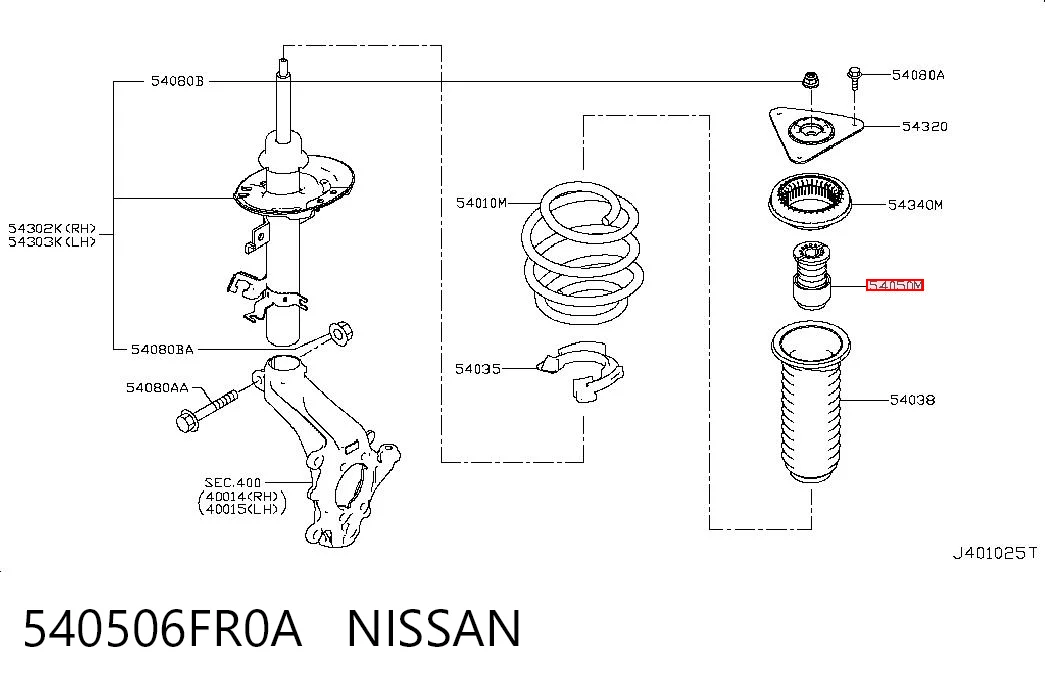 540506FR0A Nissan/Infiniti