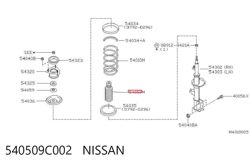 540509C002 Nissan/Infiniti