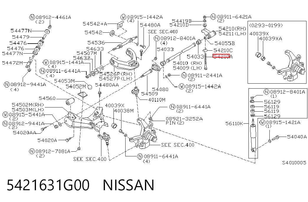 5421631G00 Nissan/Infiniti 
