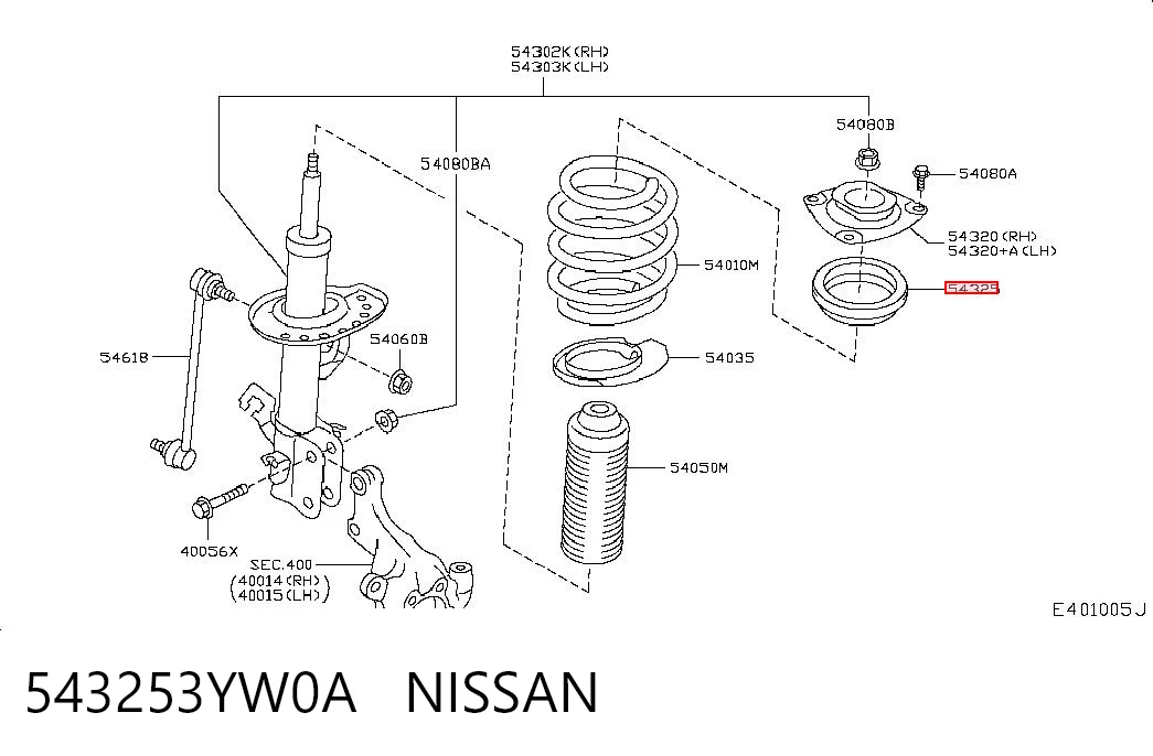 543253YW0A Nissan/Infiniti