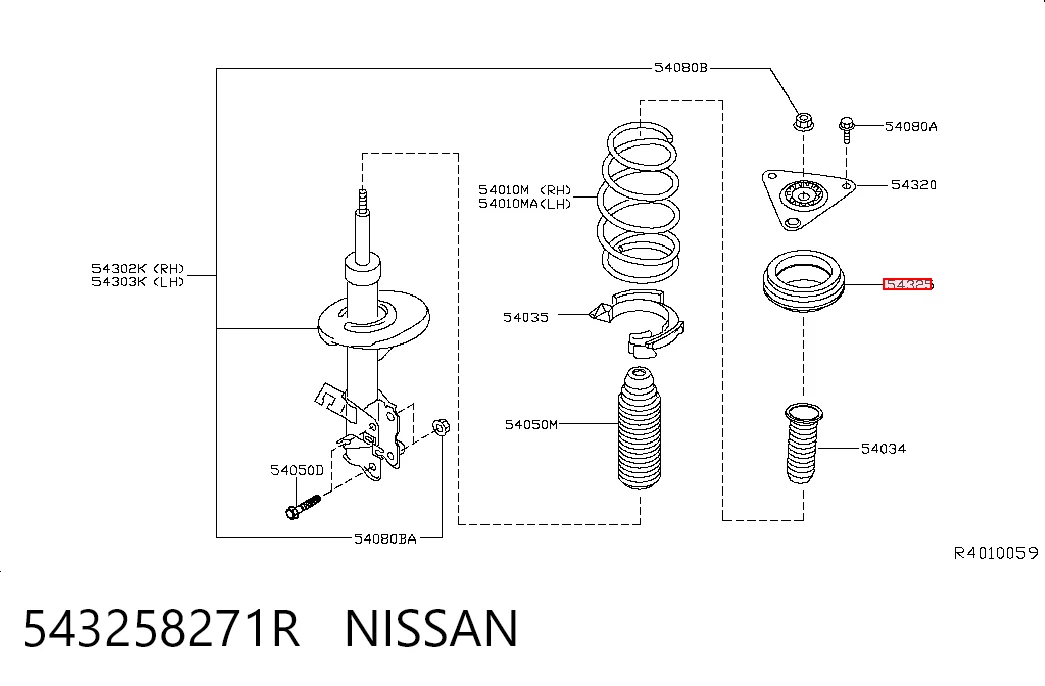 543258271R Nissan/Infiniti
