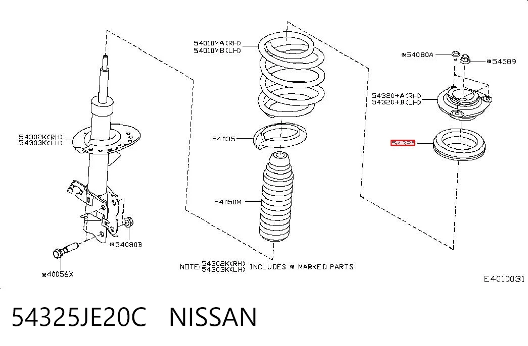 54325JE20C Nissan/Infiniti