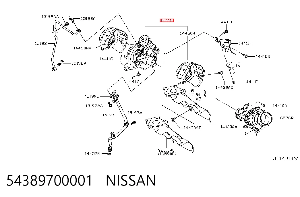 Turbocompresor 90010087 NRF