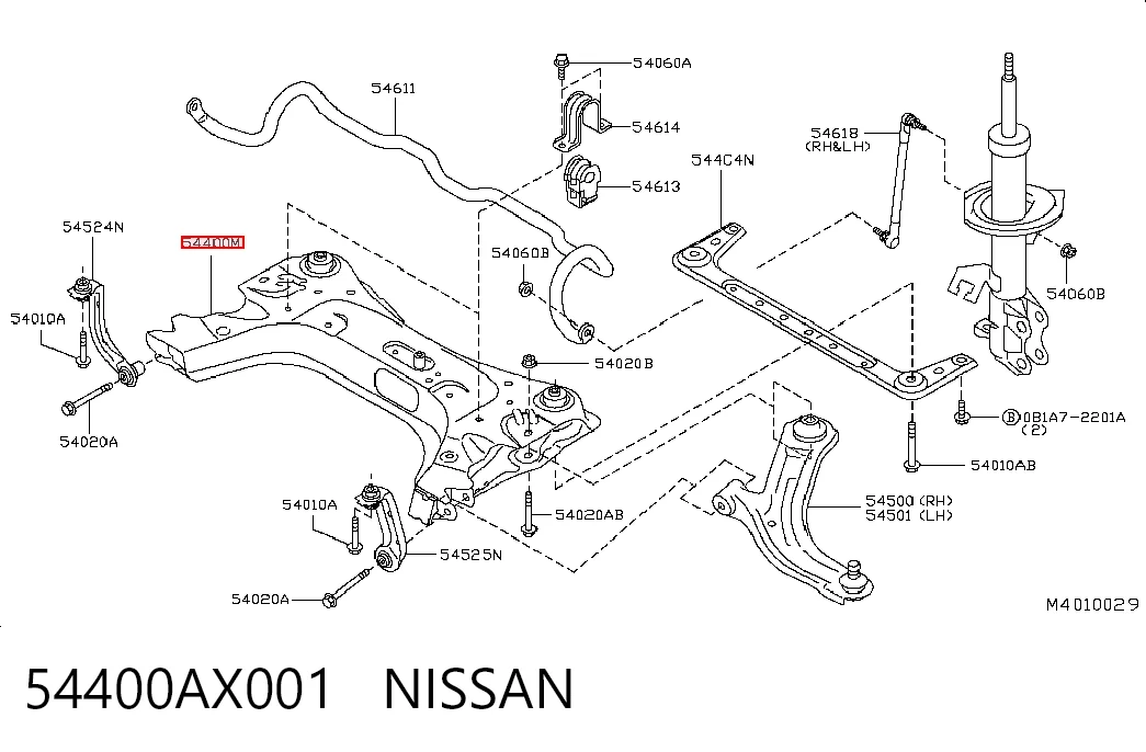 54400AX001 Nissan/Infiniti