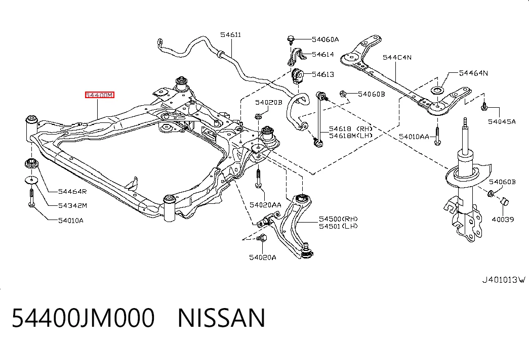 54400JM000 Nissan/Infiniti