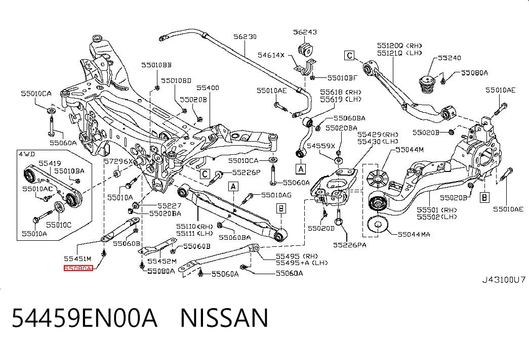 54459EN00A Nissan/Infiniti