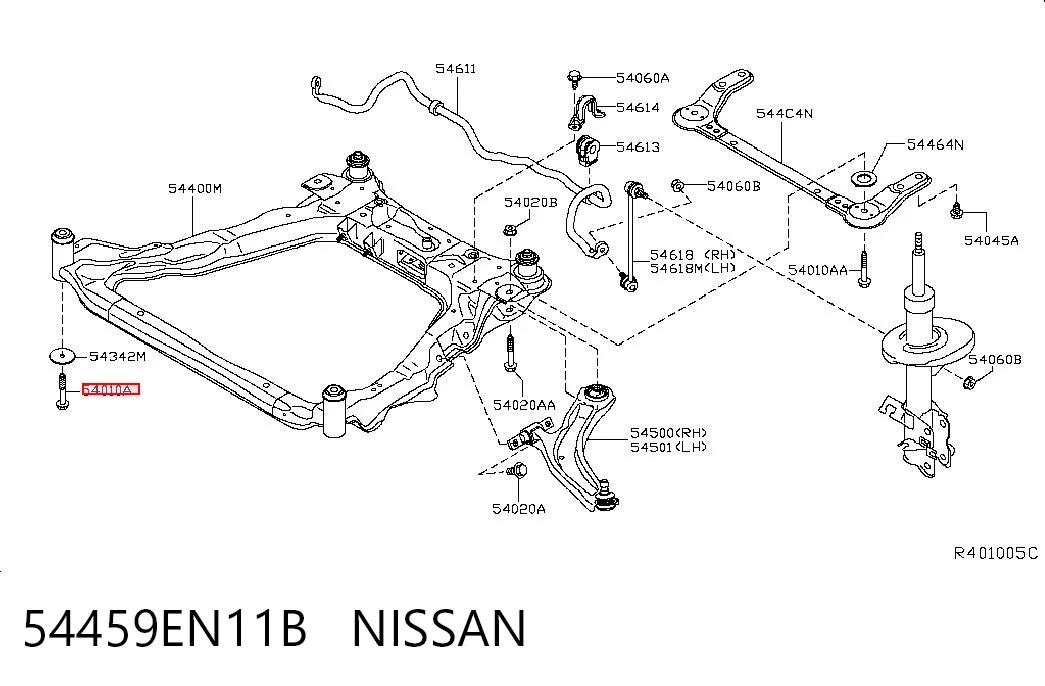 54459EN11B Nissan/Infiniti