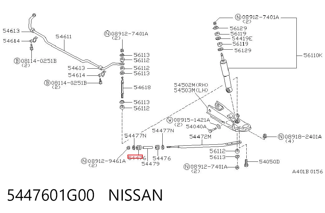 5447601G00 Nissan/Infiniti
