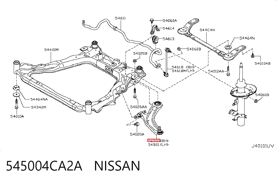 545004CA2A Nissan/Infiniti