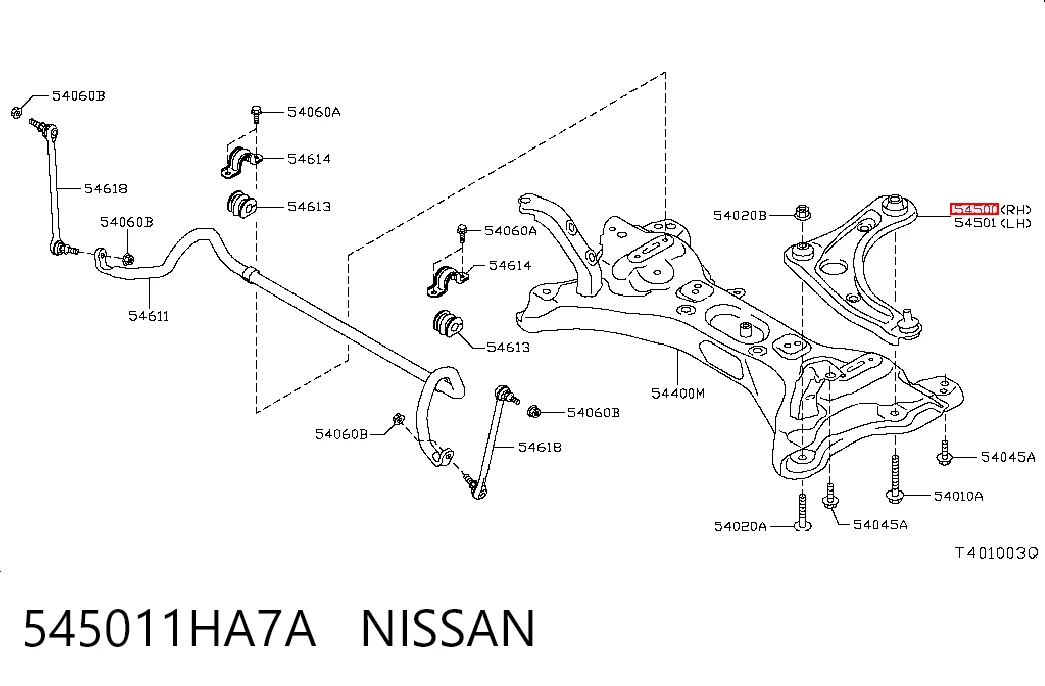 545011HA7A Nissan/Infiniti