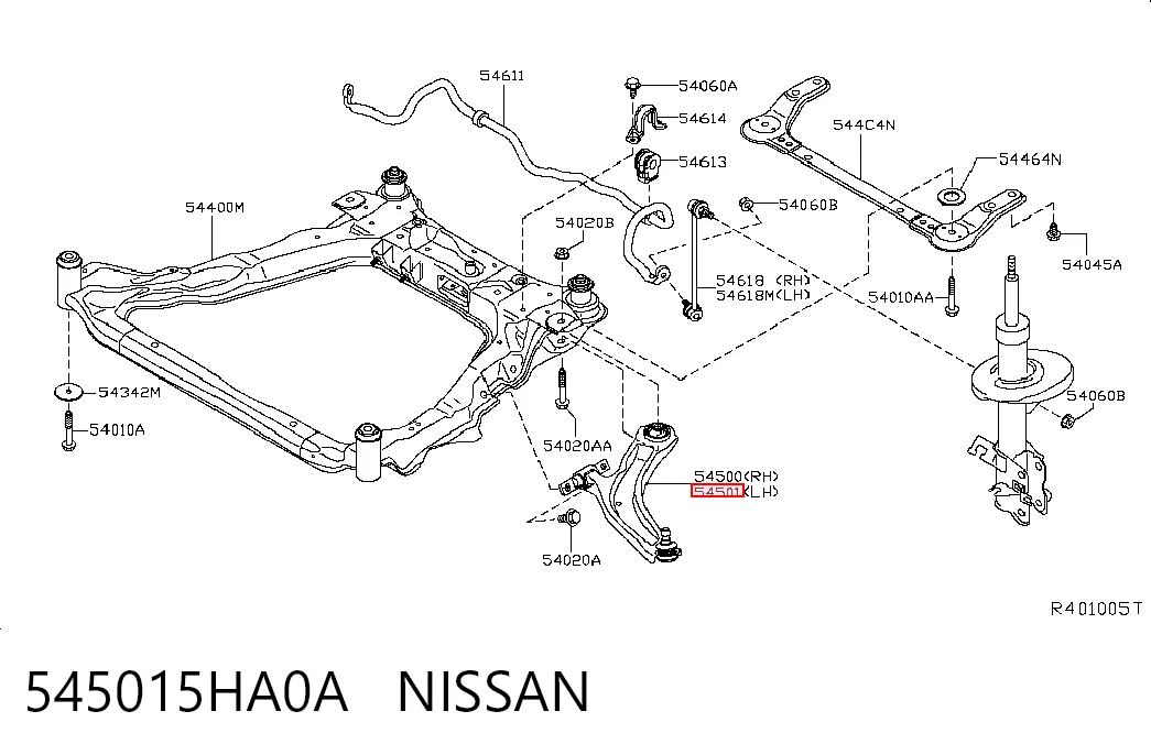 545015HA0A Nissan/Infiniti